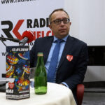 Studio Polityczne Radia Kielce. Na zdjęciu: Artur Gierada, poseł Platformy Obywatelskiej / Robert Felczak / Radio Kielce