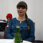 Studio Polityczne Radia Kielce. Na zdjęciu: Magdalena Fogiel-Litwinek, Kukiz’15 / Robert Felczak / Radio Kielce