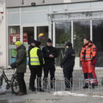 Kielce. Ewakuacja Urzędu Marszałkowskiego Województwa Świętokrzyskiego / Marzena Mąkosa / Radio Kielce