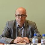 Konferencja prasowa Wojciecha Lubawskiego. Artur Sobolewski, dyrektor Wydziału Kultury w kieleckim ratuszu / Marzena Mąkosa / Radio Kielce