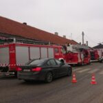 Pożar przybudówki przy ul. Partyzantów / Ewa Pociejowska-Gawęda / Radio Kielce