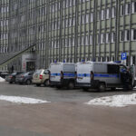 Alarm bombowy w ŚUW. Ewakuacja urzędu / Aneta Cielibała-Gil / Radio Kielce