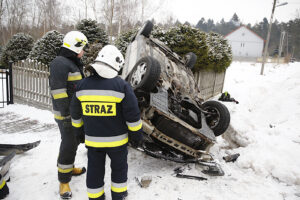 Krajno. Wypadek / Jarosław Kubalski / Radio Kielce