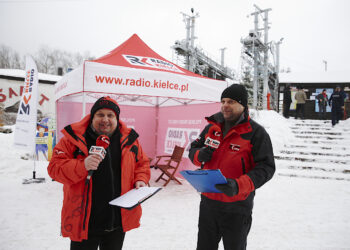 Krajno. Aktywna Sobota na stoku. Jakub Rożek i Rafał Szymczyk / Jarosław Kubalski / Radio Kielce