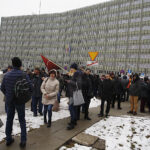 Alarm bombowy w ŚUW. Ewakuacja urzędu / Aneta Cielibała-Gil / Radio Kielce