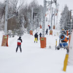 Krajno. "Aktywna Sobota" na stoku / Jarosław Kubalski / Radio Kielce