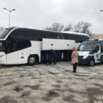 Kielce. Kontrole autokarów przy "Suzuki Arenie" / Jarosław Kubalski / Radio Kielce