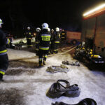 Pożar wielorodzinnego domu w Skarżysku-Kamiennej / Jarosław Kubalski / Radio Kielce