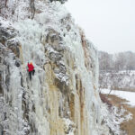 Kielce. Lodospad / Jarosław Kubalski / Radio Kielce