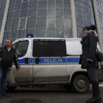 Kielce. Alarmy bombowe. Ewakuacja Drugiego Urzędu Skarbowego przy ulicy Częstochowskiej / Jarosław Kubalski / Radio Kielce