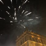 Sylwester pod gwiazdami w Sandomierzu. Pokaz sztucznych ogni / Grażyna Szlęzak-Wójcik / Radio Kielce