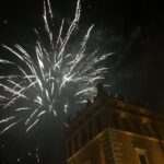 Sylwester pod gwiazdami w Sandomierzu. Pokaz sztucznych ogni / Grażyna Szlęzak-Wójcik / Radio Kielce