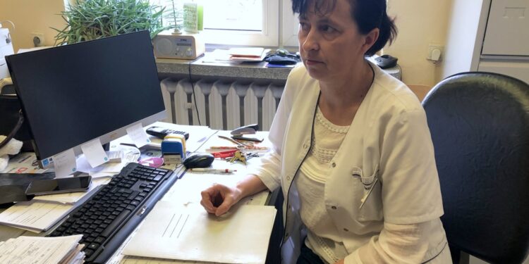 Anna Glibowska, przewodnicząca związku zawodowego NSZZ Solidarność w sandomierskim szpitalu / Grażyna Szlęzak-Wójcik / Radio Kielce