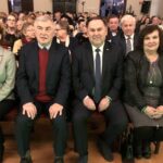 Sandomierz. V Koncert Kolęd Prawosławnych i Hymnów Bożego Narodzenia. Na zdjęciu: marszałek Andrzej Bętkowski i poseł Marek Kwitek / Grażyna Szlęzak - Wójcik / Radio Kielce