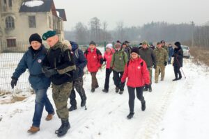 Marsz Szlakiem Powstania Styczniowego z Wiązownicy Kolonii do Rytwian / Grażyna Szlęzak-Wójcik / Radio Kielce