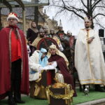 06.01.2018 Kielce. Orszaki Trzech Króli spotkały się na Placu Jana Pawła II / Jarosław Kubalski / Radio Kielce