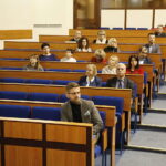 03.01.2019 Kielce. Spotkanie nauczycieli z Świętokrzyskim Kuratorem Oświaty Kazimierzem Mądzikiem w sali konferencyjnej UW / Jarosław Kubalski / Radio Kielce