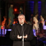 06.01.2019 Święty Krzyż. Bazylika. Koncert charytatywny dla pani Doroty Józoń z Nowej Słupi. Ojciec superior Marian Puchała / Jarosław Kubalski / Radio Kielce