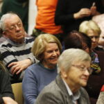 07.01.2019 Kielce. Wiesław Myśliwski spotkał się z czytelnikami w Wojewódzkiej Bibliotece Publicznej w ramach promocji swojej nowej książki "Ucho Igielne" / Jarosław Kubalski / Radio Kielce