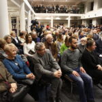 07.01.2019 Kielce. Wiesław Myśliwski spotkał się z czytelnikami w Wojewódzkiej Bibliotece Publicznej w ramach promocji swojej nowej książki "Ucho Igielne" / Jarosław Kubalski / Radio Kielce