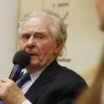 07.01.2019 Kielce. Wiesław Myśliwski spotkał się z czytelnikami w Wojewódzkiej Bibliotece Publicznej w ramach promocji swojej nowej książki "Ucho Igielne" / Jarosław Kubalski / Radio Kielce