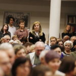 07.01.2019 Kielce. Wiesław Myśliwski spotkał się z czytelnikami w Wojewódzkiej Bibliotece Publicznej w ramach promocji swojej nowej książki "Ucho Igielne" / Jarosław Kubalski / Radio Kielce