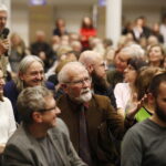 07.01.2019 Kielce. Wiesław Myśliwski spotkał się z czytelnikami w Wojewódzkiej Bibliotece Publicznej w ramach promocji swojej nowej książki "Ucho Igielne" / Jarosław Kubalski / Radio Kielce