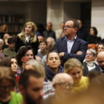 07.01.2019 Kielce. Wiesław Myśliwski spotkał się z czytelnikami w Wojewódzkiej Bibliotece Publicznej w ramach promocji swojej nowej książki "Ucho Igielne" / Jarosław Kubalski / Radio Kielce