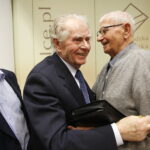 07.01.2019 Kielce. Wiesław Myśliwski spotkał się z czytelnikami w Wojewódzkiej Bibliotece Publicznej w ramach promocji swojej nowej książki "Ucho Igielne" / Jarosław Kubalski / Radio Kielce