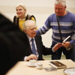 07.01.2019 Kielce. Wiesław Myśliwski spotkał się z czytelnikami w Wojewódzkiej Bibliotece Publicznej w ramach promocji swojej nowej książki "Ucho Igielne" / Jarosław Kubalski / Radio Kielce