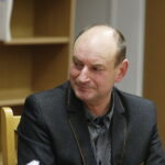 09.01.2019 Kielce. Biblioteka pedagogiczna. Grzegorz Rak spotkał się z czytelnikami w ramach promocji swojej książki "Miłość w Rzeczniowie" / Jarosław Kubalski / Radio Kielce