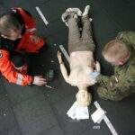 10.01.2019 Kielce. Ćwiczenia policji i wojska w udzielaniu pierwszej pomocy w warunkach bojowych / Jarosław Kubalski / Radio Kielce