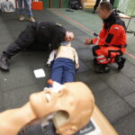 10.01.2019 Kielce. Ćwiczenia policji i wojska w udzielaniu pierwszej pomocy w warunkach bojowych / Jarosław Kubalski / Radio Kielce