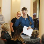 11.01.2019 Kielce. Spotkanie Urząd miasta. Spotkanie rodziców z władzami miasta w sprawie przyszłorocznej rekrutacji do szkół średnich / Jarosław Kubalski / Radio Kielce