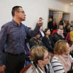 11.01.2019 Kielce. Spotkanie Urząd miasta. Spotkanie rodziców z władzami miasta w sprawie przyszłorocznej rekrutacji do szkół średnich / Jarosław Kubalski / Radio Kielce