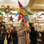 Kolędnicy na świętokrzyskiej wsi