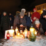 14.01.2019 Kielce. Rynek. Światełko dla zamordowanego prezydenta Gdańska Pawła Adamowicza / Jarosław Kubalski / Radio Kielce
