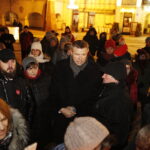 14.01.2019 Kielce. Rynek. Światełko dla zamordowanego prezydenta Gdańska Pawła Adamowicza / Jarosław Kubalski / Radio Kielce