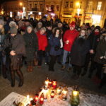 14.01.2019 Kielce. Rynek. Światełko dla zamordowanego prezydenta Gdańska Pawła Adamowicza / Jarosław Kubalski / Radio Kielce