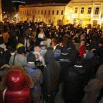 14.01.2019 Kielce. Rynek. Światełko dla zamordowanego prezydenta Gdańska Pawła Adamowicza / Jarosław Kubalski / Radio Kielce