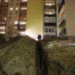 22.01.2019 Kielce. Awaria wodociągu przy ulicy Krzyżanowskiej / Jarosław Kubalski / Radio Kielce