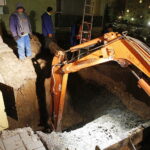 22.01.2019 Kielce. Awaria wodociągu przy ulicy Krzyżanowskiej / Jarosław Kubalski / Radio Kielce