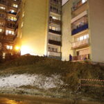 22.01.2019 Kielce. Awaria wodociągu przy ulicy Krzyżanowskiej / Jarosław Kubalski / Radio Kielce