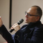 22.01.2019 Kielce. OMPiO. Paweł Lisicki, redaktor naczelny tygodnika "Do Rzeczy" podczas spotkania z czytelnikami / Jarosław Kubalski / Radio Kielce