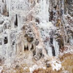 23.01.2019 Kielce. Kadzielnia. Lodospad / Jarosław Kubalski / Radio Kielce