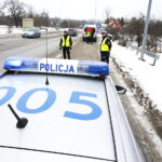 23.,01.2019 Kielce. Ulica Radomska. Policja przeprowadza akcję "Bezpieczny pasażer" / Jarosław Kubalski / Radio Kielce