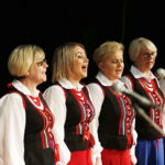 27.01.2019 Włoszczowa. XXV Świętokrzyski Konkurs Kolęd i Pastorałek. Koło gospodyń wiejskich z Leszczyn / Jarosław Kubalski / Radio Kielce