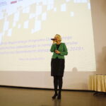 31.01.2019 Kielce. Konferencja na temat funduszy unijnych na szkolnictwo zawodowe. Wicemarszałek województwa Renata Janik / Jarosław Kubalski / Radio Kielce