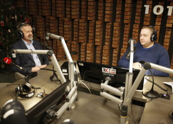 02.01.2018 Radio Kielce. Punkty Widzenia. Kazimierz Mądzik - Świętokrzyski Kurator Oświaty i Daniel Lenart / Jarosław Kubalski / Radio Kielce