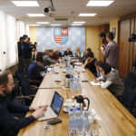 Konferencja w urzędzie marszałkowskim / Jarosław Kubalski / Radio Kielce